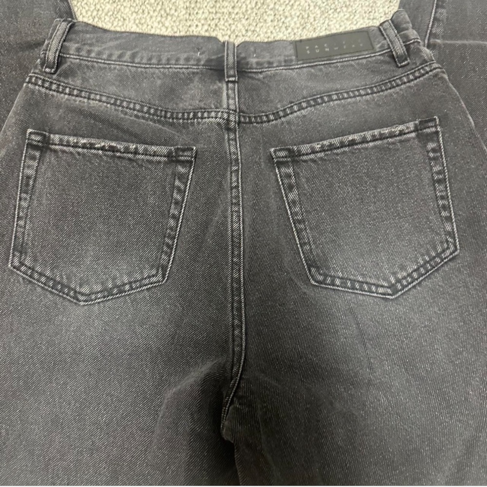 PacSun Women's Straight Leg Jeans - Charcoal Gray